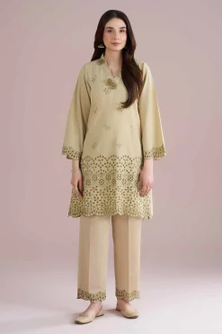 2 Piece - Embroidered Suit - PE26-233