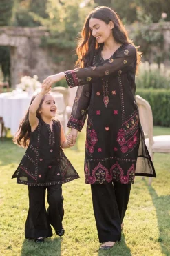 2 Piece - Embroidered Suit - PMD26-19 D
