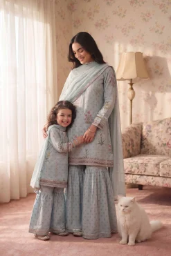 3 Piece - Embroidered Suit - PMD26-43 D