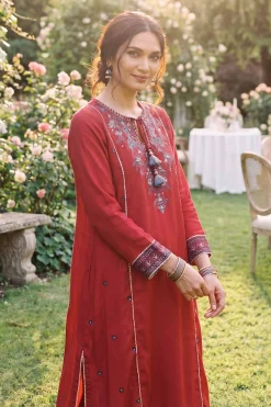 2 Piece - Embroidered Suit - PMD26-12 M
