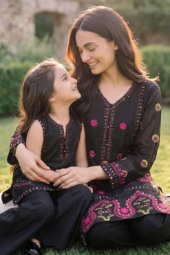 2 Piece - Embroidered Suit - PMD26-19 M