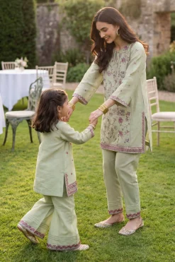 2 Piece - Embroidered Suit - PMD26-17 M
