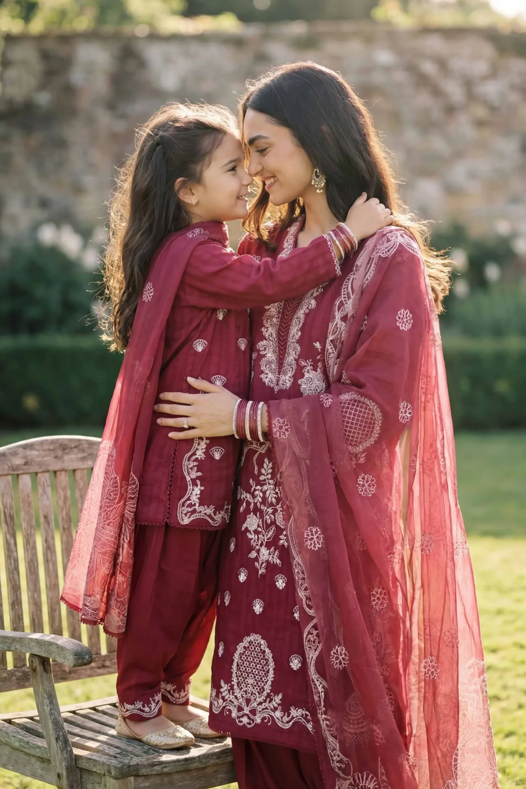 3 Piece - Embroidered Suit - PMD26-34 M