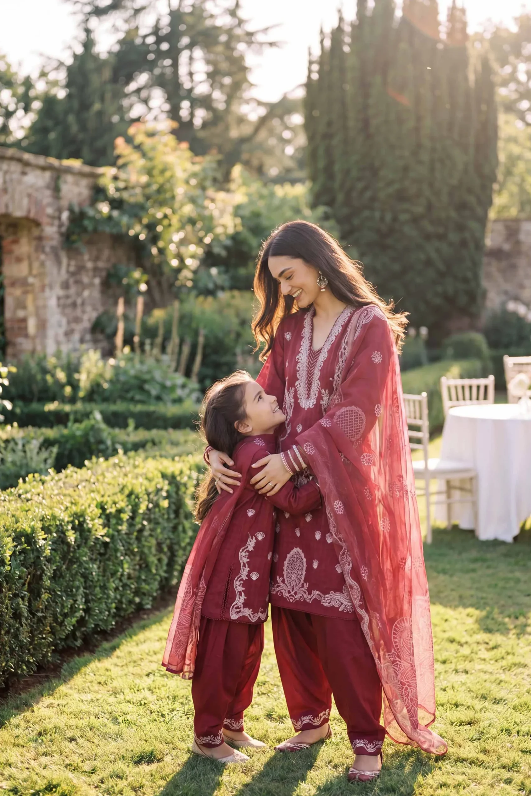 3 Piece - Embroidered Suit - PMD26-34 M