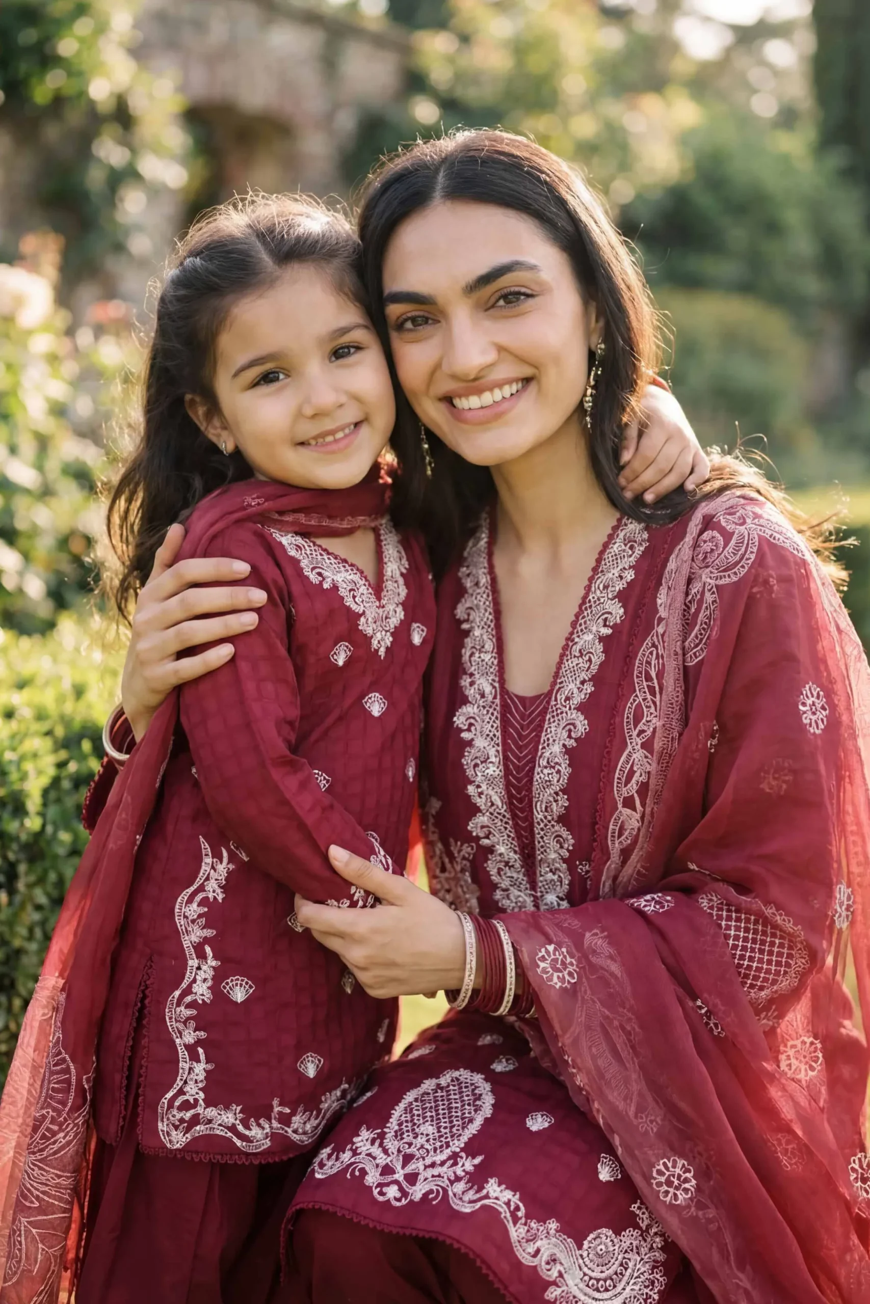 3 Piece - Embroidered Suit - PMD26-34 M