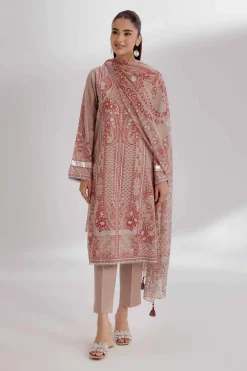 3 Piece - Foil Printed Suit - 42501906