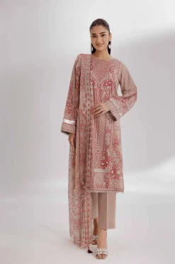 3 Piece - Foil Printed Suit - 42501906