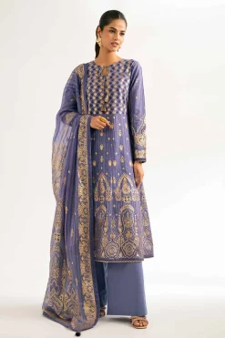 3 Piece - Foil Printed Suit - 42501908