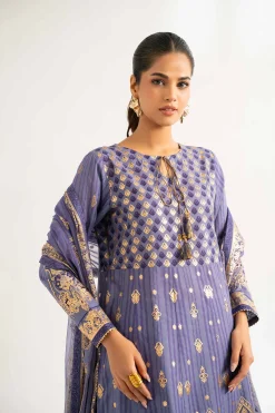 3 Piece - Foil Printed Suit - 42501908