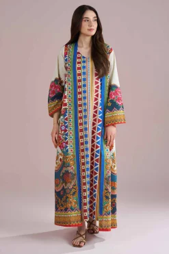 2 Piece - Printed Dress - FE26-47