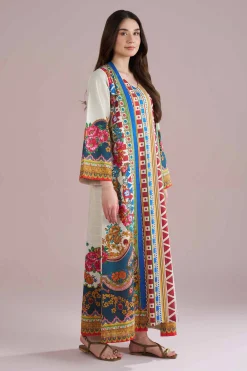 2 Piece - Printed Dress - FE26-47