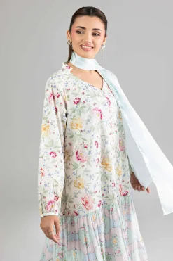 2 Piece - Printed Dress - FE26-24