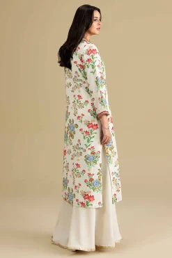 2 Piece - Printed Embroidered Suit - KFE26-209