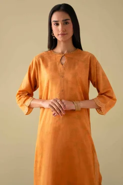 3 Piece - Printed Embroidered Suit - KFE26-115
