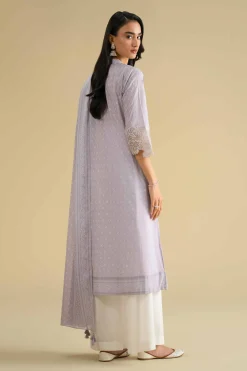 2 Piece - Printed Embroidered Suit - KFE26-28