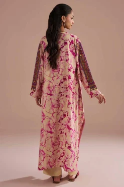 2 Piece - Printed Embroidered Suit - PE26-253