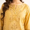 3 Piece - Printed Embroidered Suit - 42519168