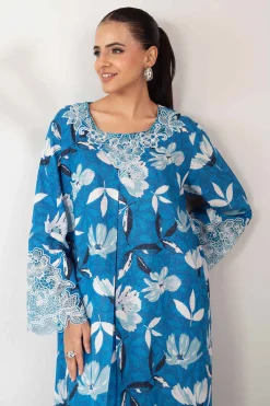 2 Piece - Printed Embroidered Suit - 42502816