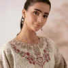 2 Piece - Printed Embroidered Suit - 42502810