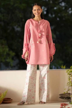 2 Piece - Printed Embroidered Suit - 42601668