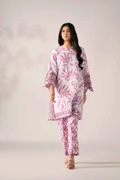 2 Piece - Printed Embroidered Suit - 42502811