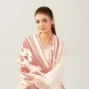 3 Piece - Printed Embroidered Suit - 42502746