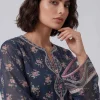 2 Piece - Printed Embroidered Suit - 42601670
