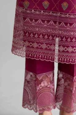 3 Piece - Printed Embroidered Suit - PMD26-41 M