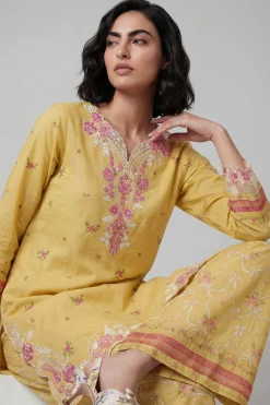 2 Piece - Printed Embroidered Suit - 42601669