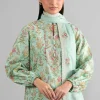 3 Piece - Printed Embroidered Suit - 42601721