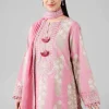3 Piece - Printed Embroidered Suit - 42601818