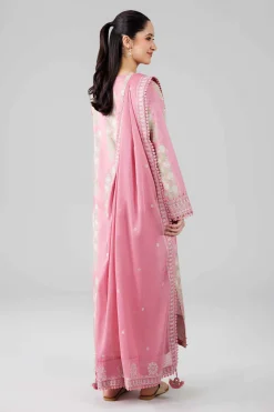 3 Piece - Printed Embroidered Suit - 42601818