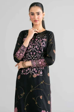 2 Piece - Printed Embroidered Suit - PMD26-03 M