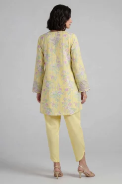 2 Piece - Printed Embroidered Suit - 42601656