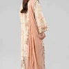 3 Piece - Printed Embroidered Suit - 42601811