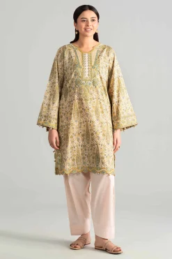2 Piece - Printed Embroidered Suit - 42601658