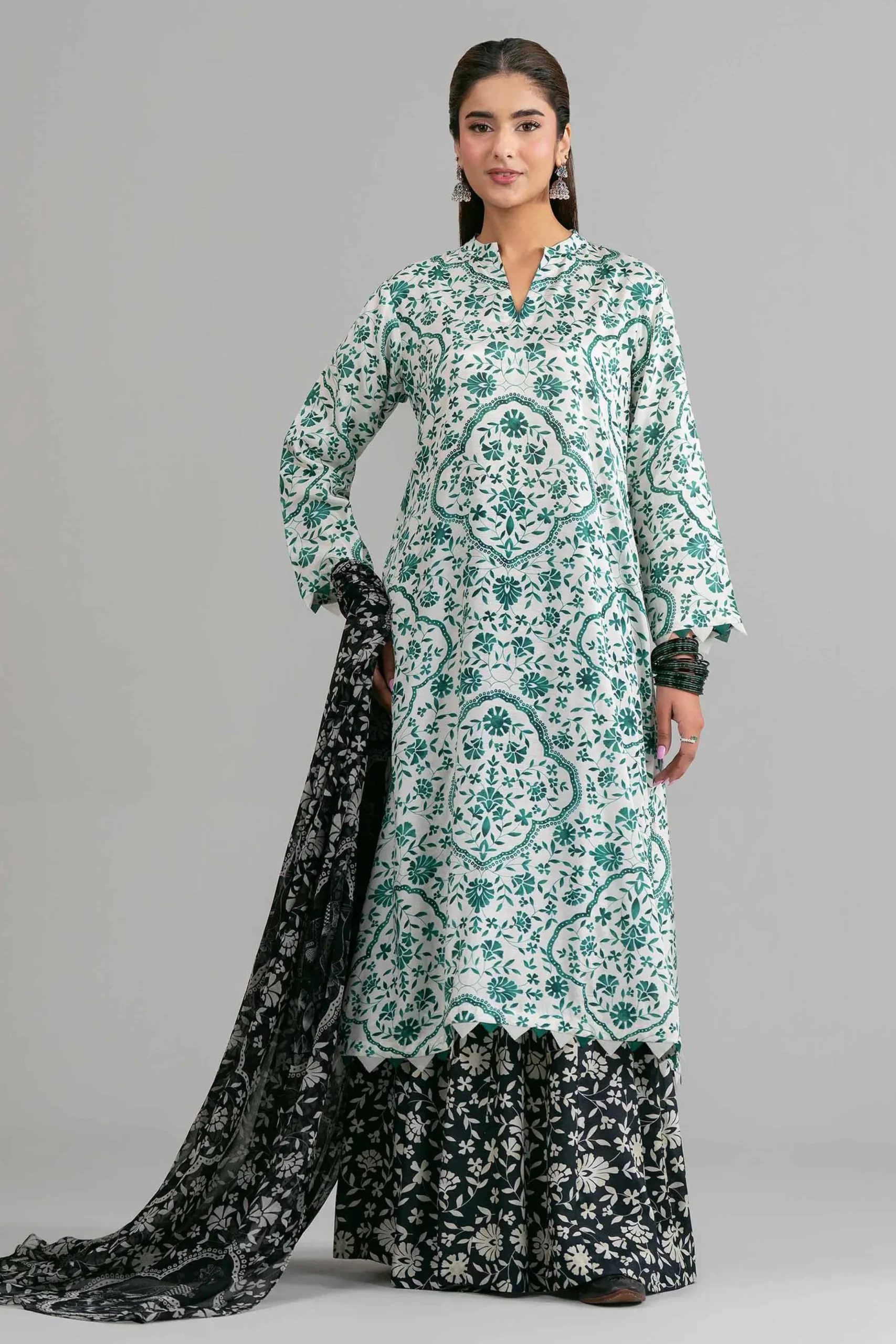 3 Piece - Printed Loose Fabric - 42619938