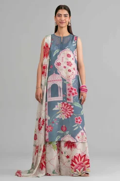 3 Piece - Printed Loose Fabric - 42619939