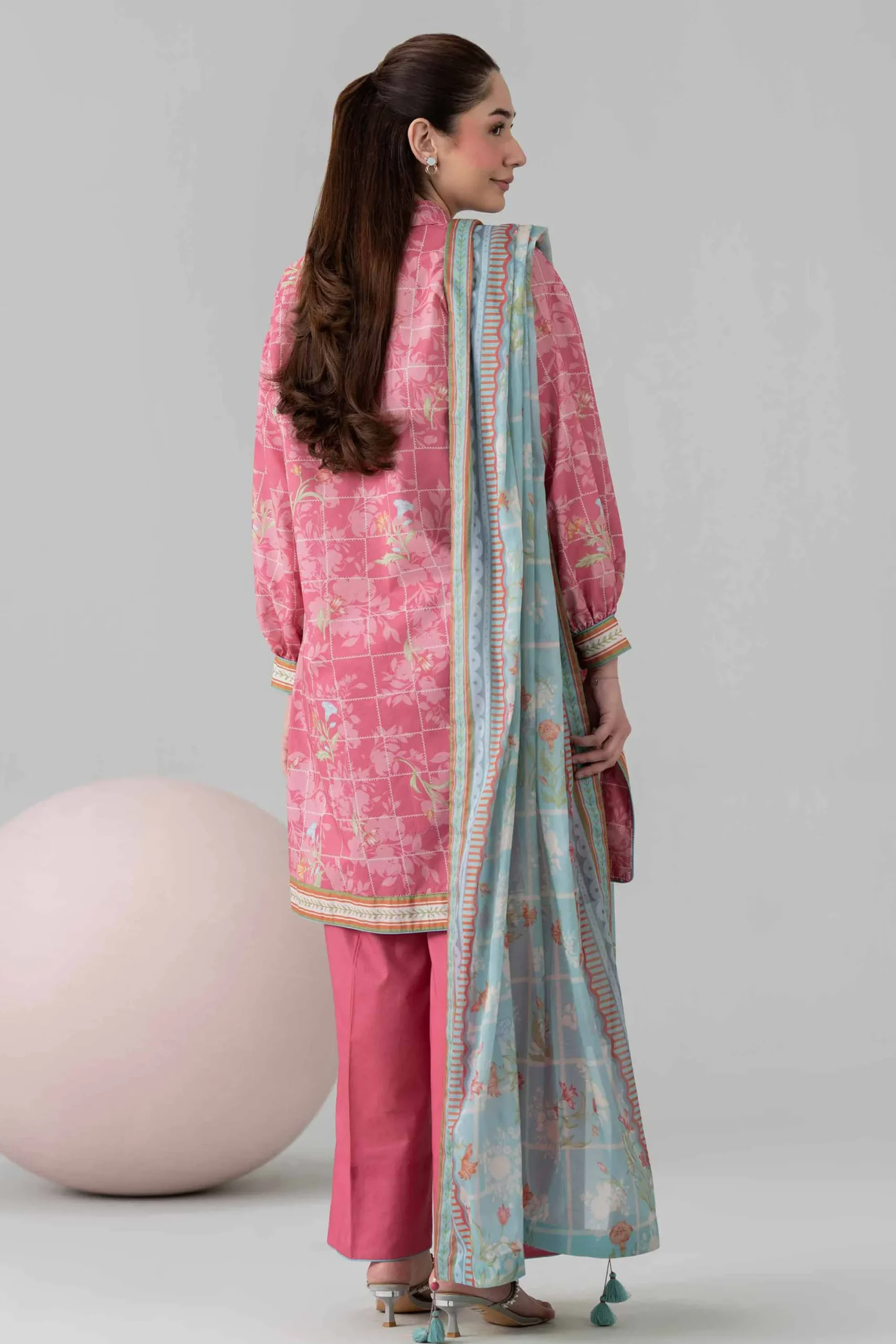 3 Piece - Printed Loose Fabric - 42602567