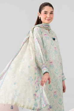 3 Piece - Printed Loose Fabric - 42602566