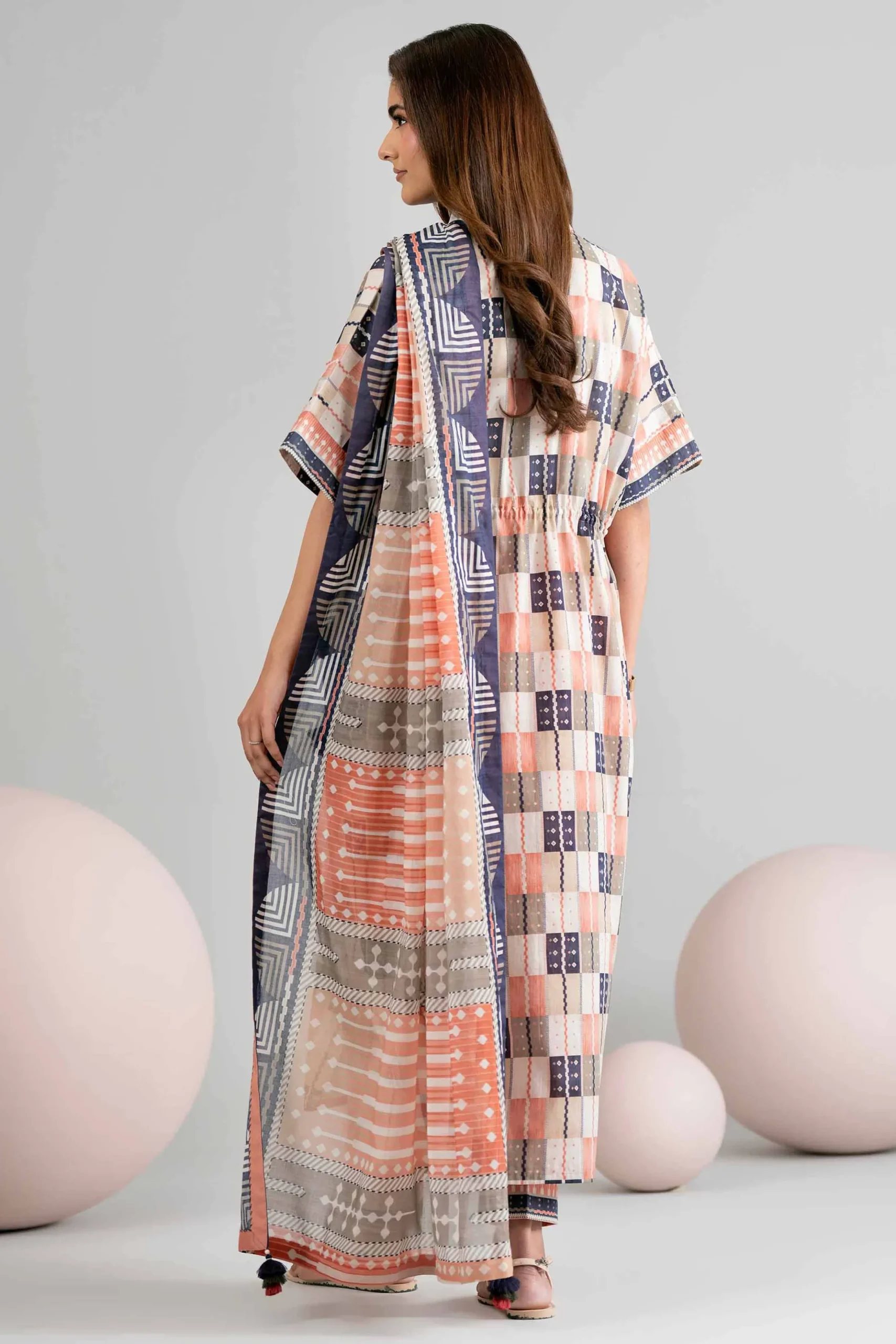 3 Piece - Printed Loose Fabric - 42602523