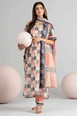 3 Piece - Printed Loose Fabric - 42602523