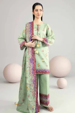 3 Piece - Printed Loose Fabric - 42602556
