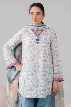 3 Piece - Printed Loose Fabric - 42602564
