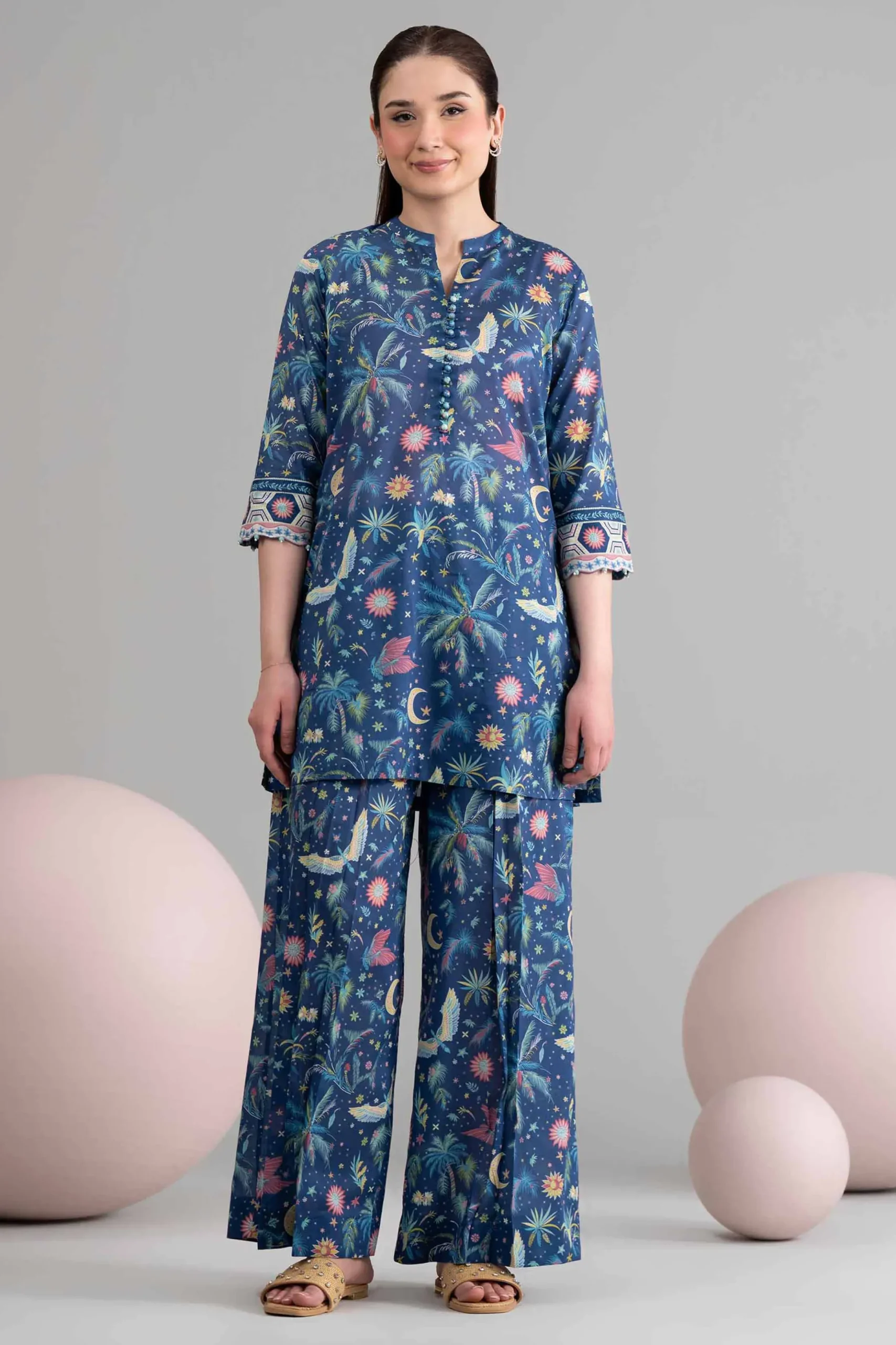 1 Piece - Printed Loose Fabric - 42602470