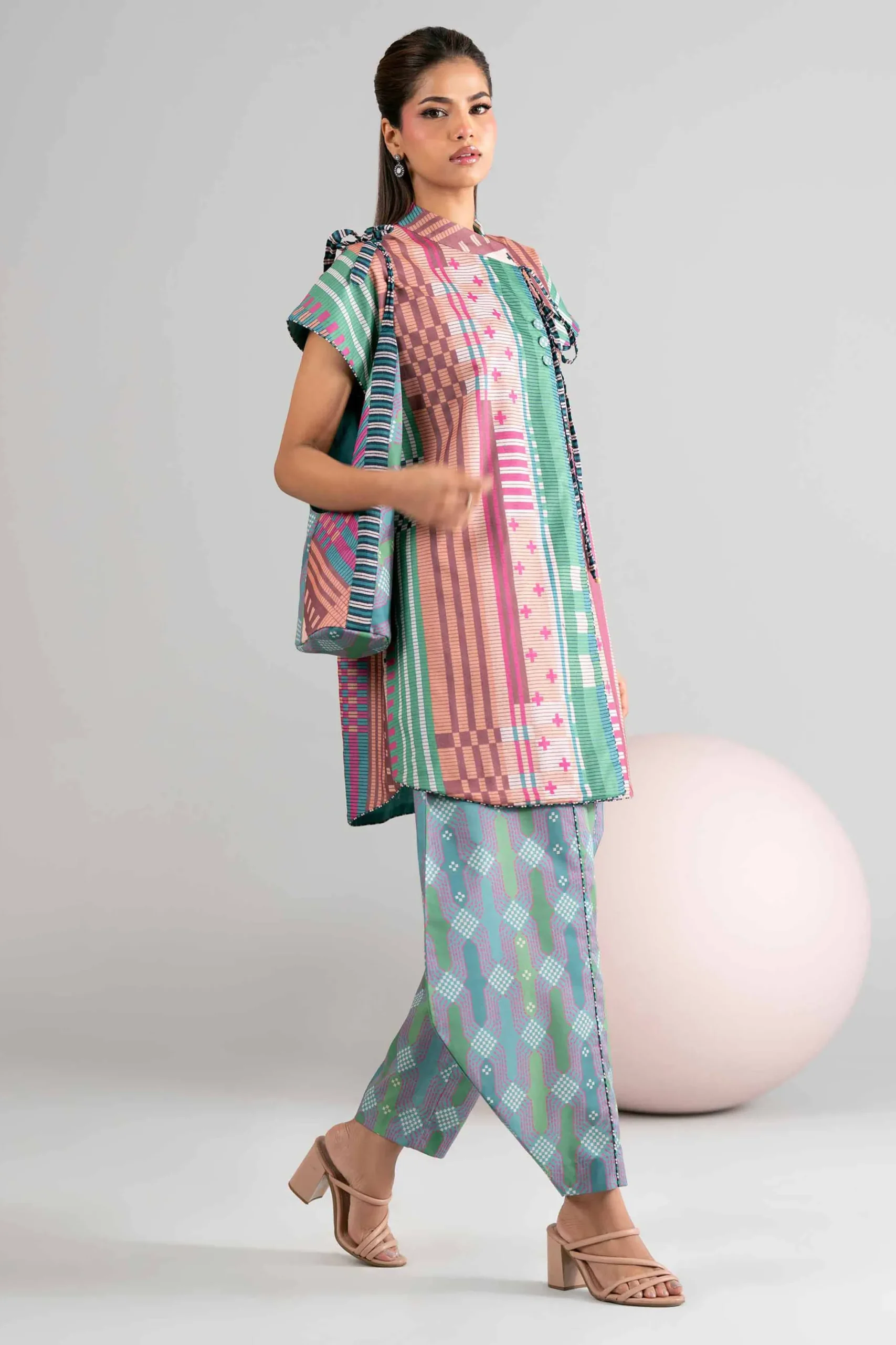 3 Piece - Printed Loose Fabric - 42602520