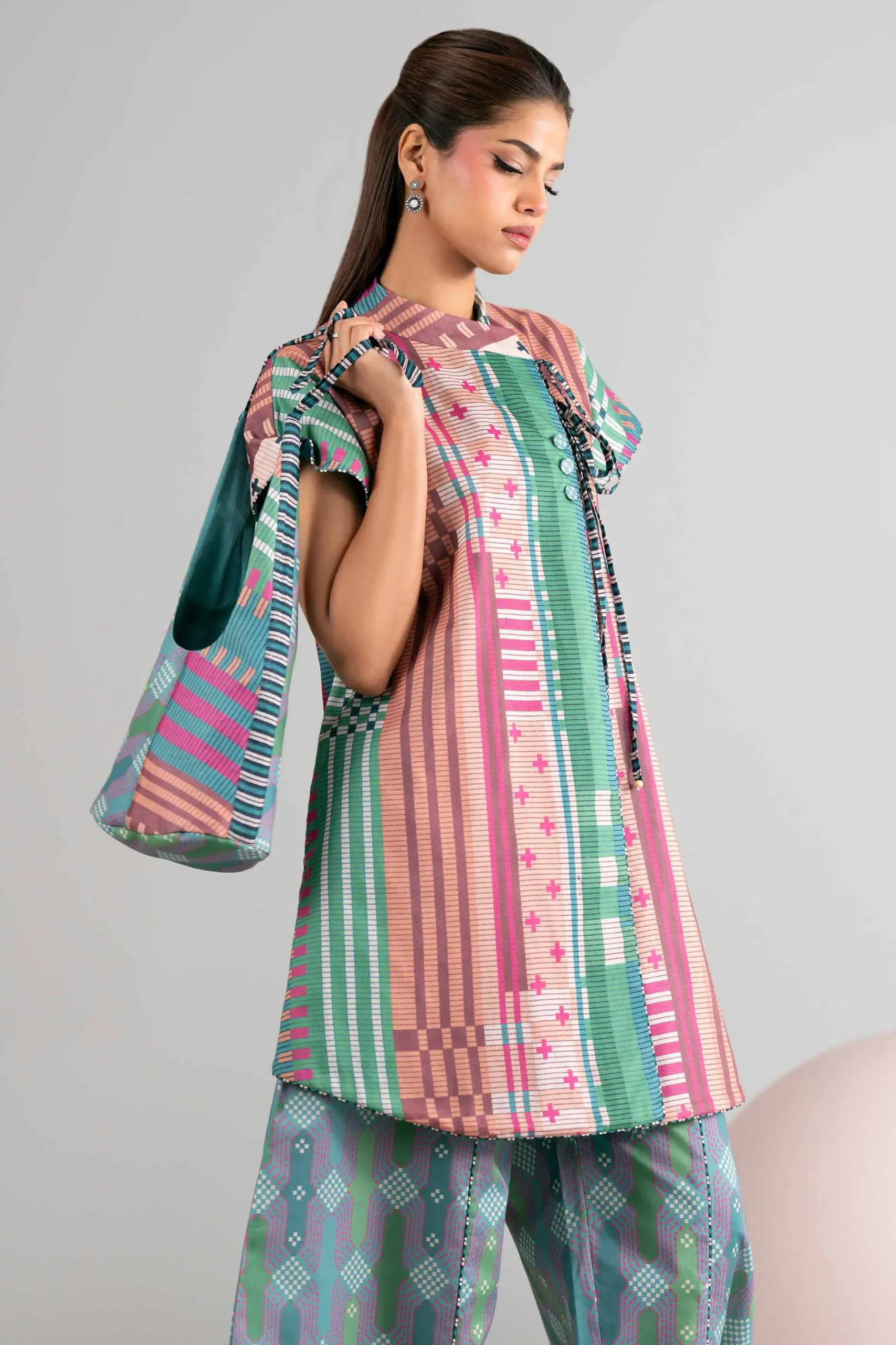 3 Piece - Printed Loose Fabric - 42602520
