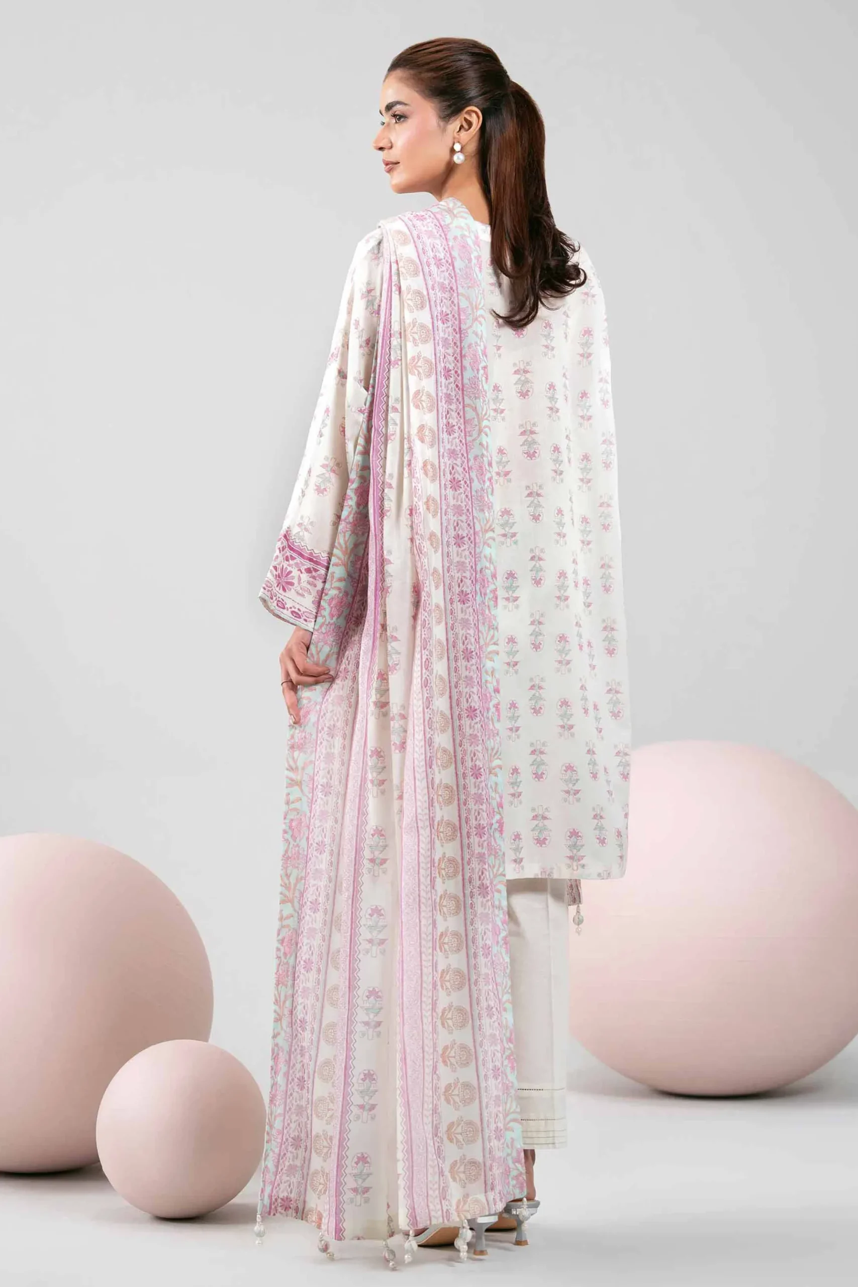 3 Piece - Printed Loose Fabric - 42602394