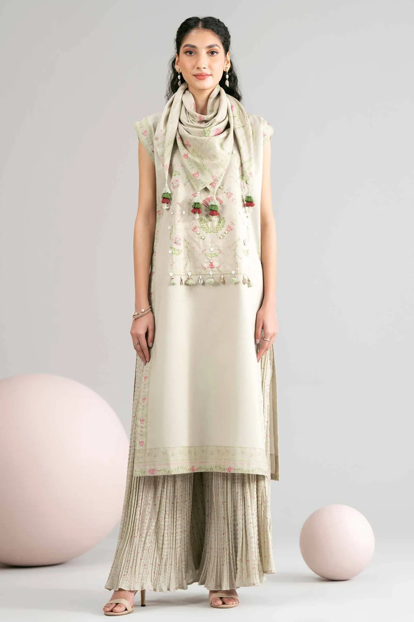 3 Piece - Printed Loose Fabric - 42602434