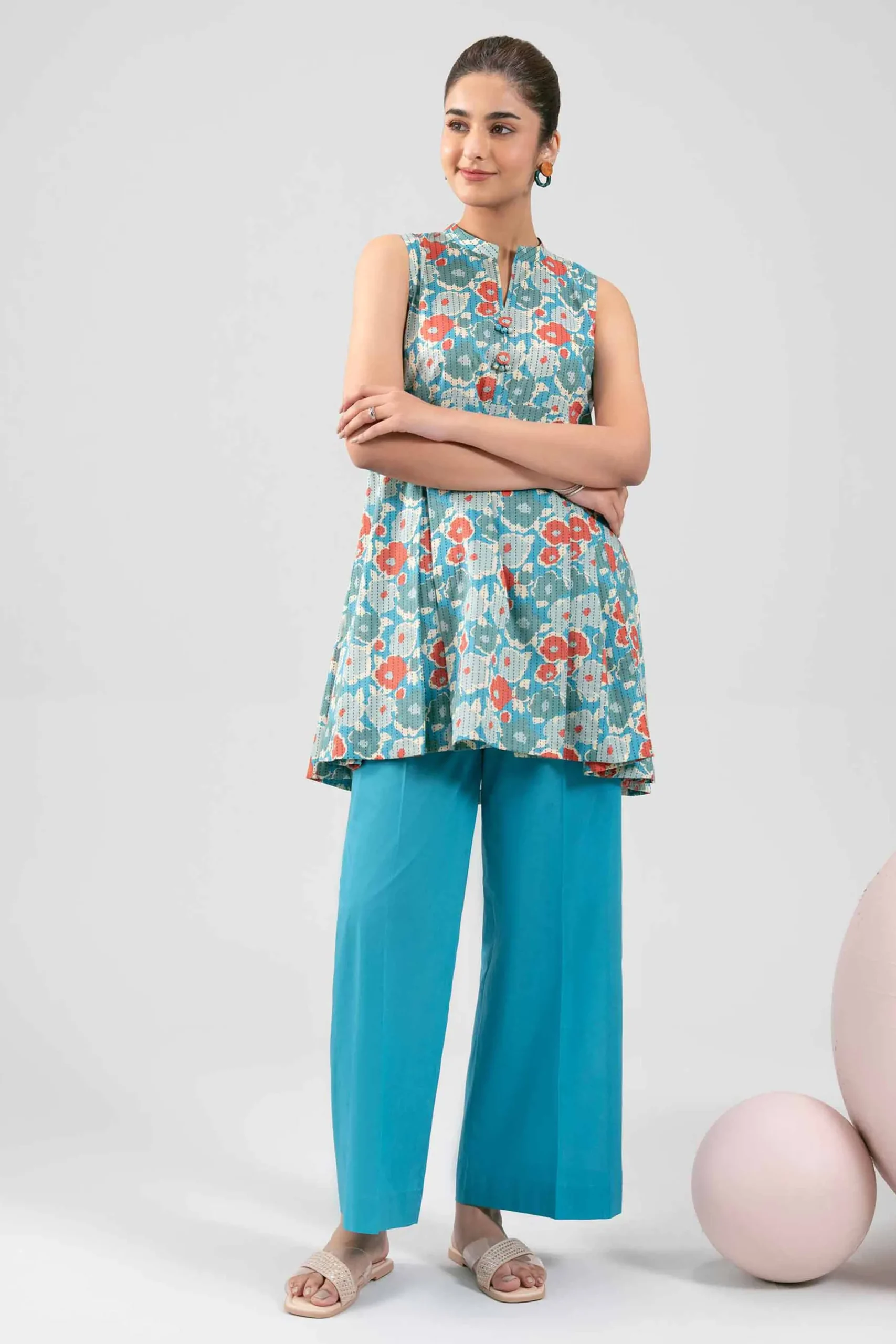 1 Piece - Printed Loose Fabric - 42602291